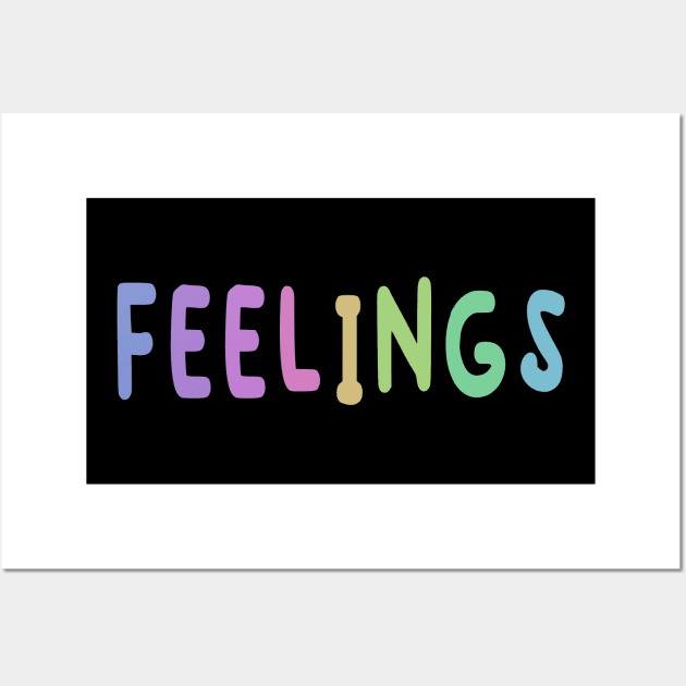 Feelings Wall Art by PaletteDesigns